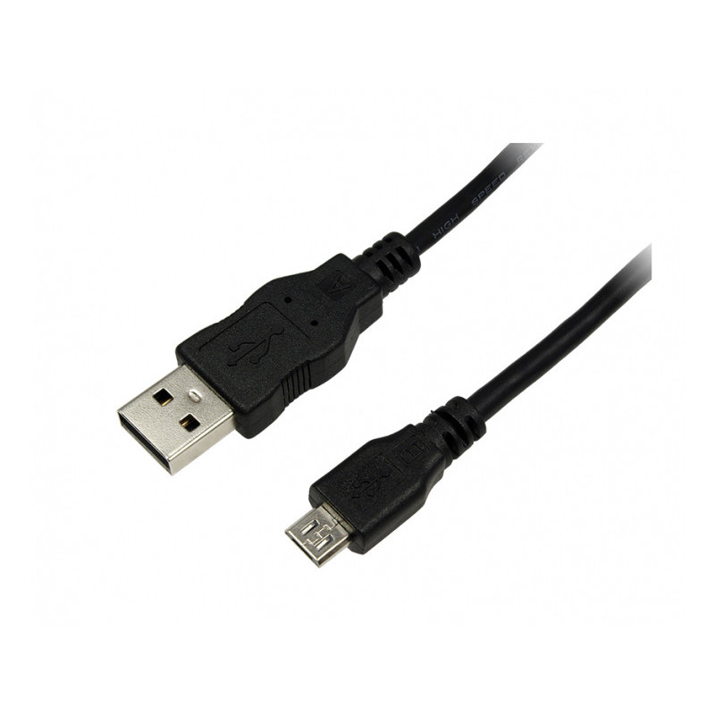 LogiLink LogiLink USB 2.0 cable USB-A/M to Micro-USB/M Black 0.6m CU0057 LogiLink LogiLink USB 2.0 cable USB-A/M to Micro-USB/M Black 0.6m CU0057