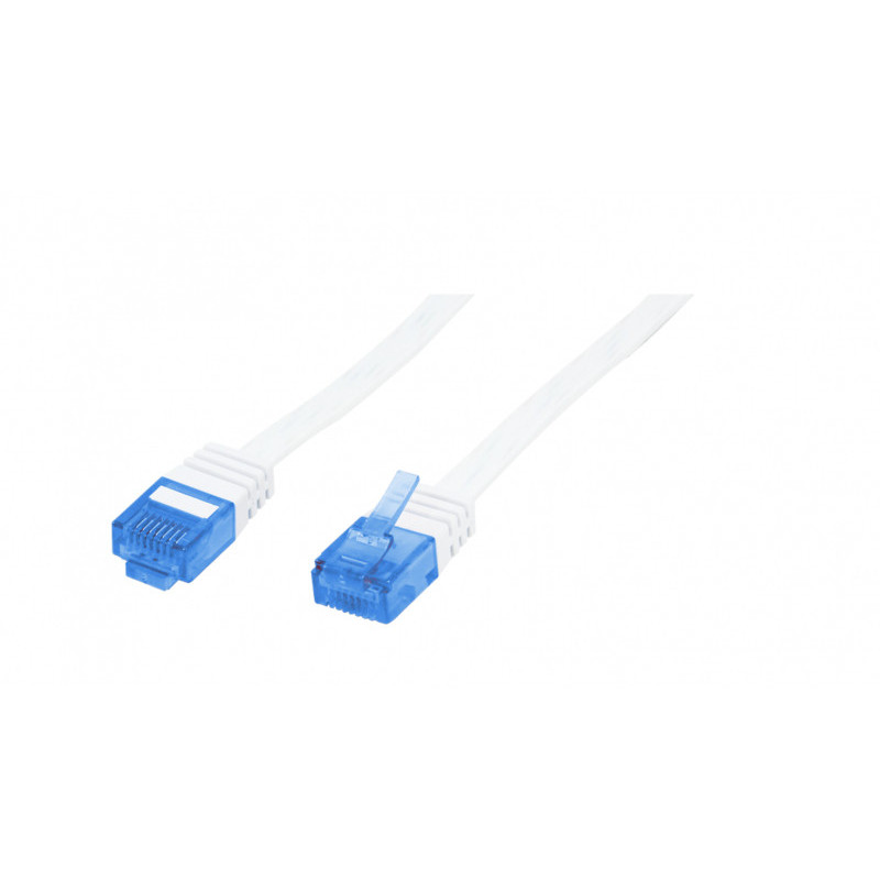 LogiLink Patch Cable SlimLine flat Cat.5e U/UTP White 0.5m CP0133 LogiLink Patch Cable SlimLine flat Cat.5e U/UTP White 0.5m CP0133