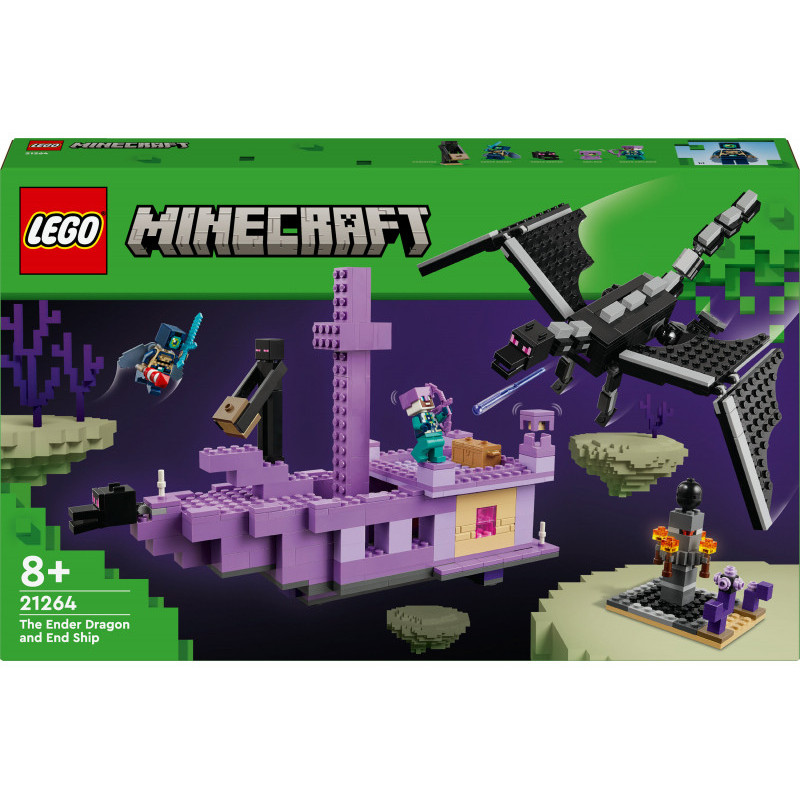 LEGO Minecraft - The Ender Dragon and the End Ship (21264) LEGO Minecraft - The Ender Dragon and the End Ship (21264)