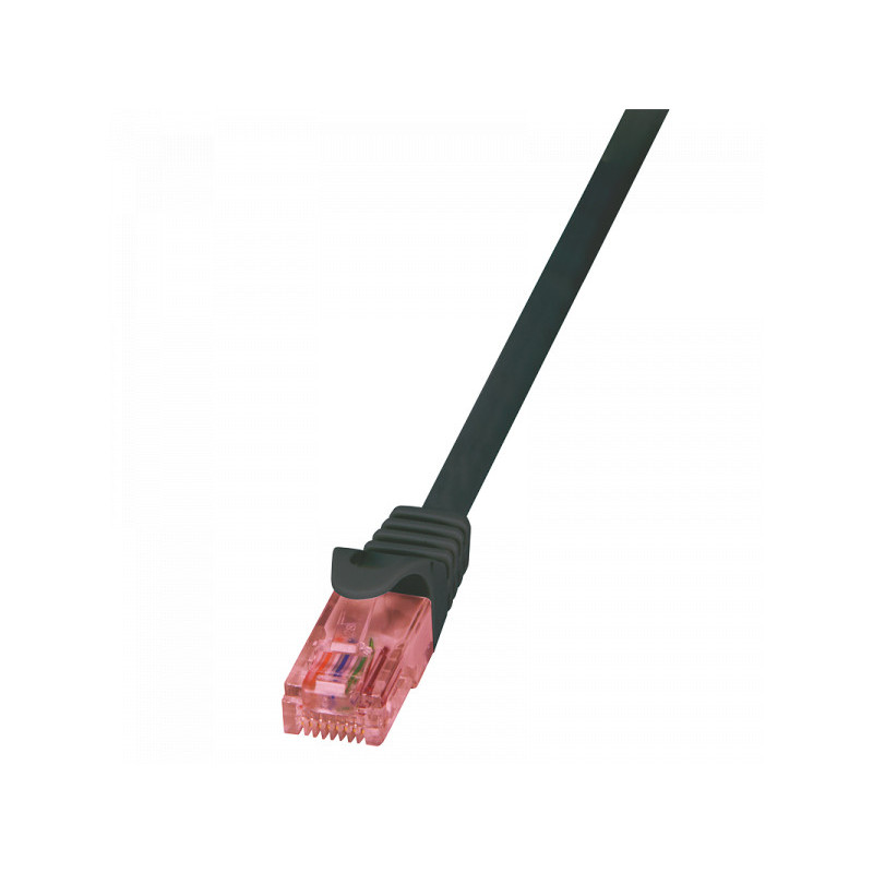 LogiLink patch cable PrimeLine Cat.6 U/UTP black 10m CQ2093U LogiLink patch cable PrimeLine Cat.6 U/UTP black 10m CQ2093U