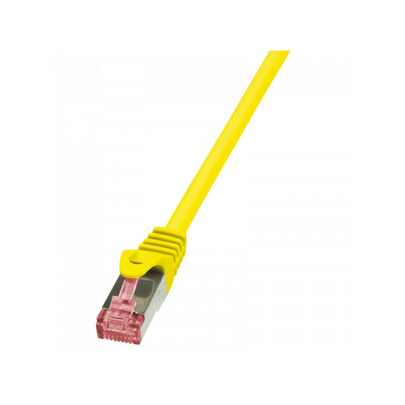 LogiLink patch cable PrimeLine Cat.6 S/FTP yellow 7.5m CQ2087S LogiLink patch cable PrimeLine Cat.6 S/FTP yellow 7.5m CQ2087S