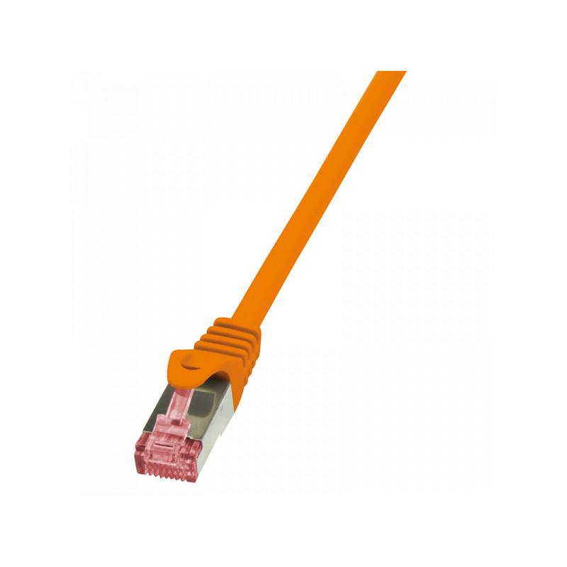 LogiLink câble réseau Cat.6 S/FTP PIMF PrimeLine orange 3m CQ2068S LogiLink câble réseau Cat.6 S/FTP PIMF PrimeLine orange 3m CQ2068S