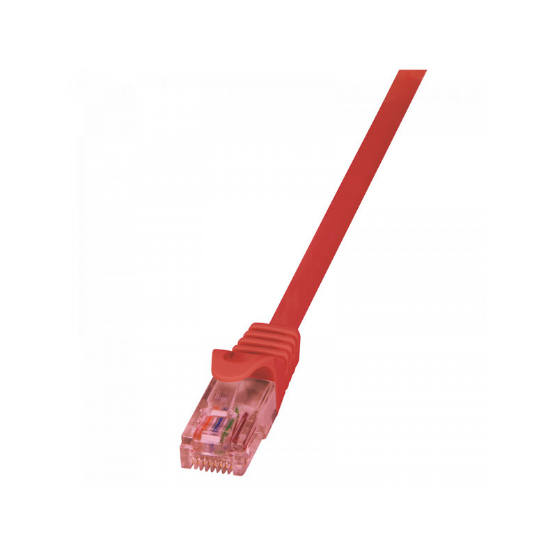 LogiLink patch cable PrimeLine Cat.6 U/UTP red 5m CQ2074U LogiLink patch cable PrimeLine Cat.6 U/UTP red 5m CQ2074U