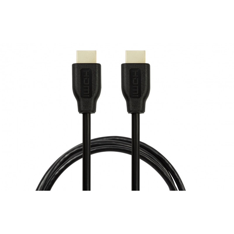 LogiLink HDMI-Cable A/M zu A/M 4K/30 Hz 0.2m Black CH0076 LogiLink HDMI-Cable A/M zu A/M 4K/30 Hz 0.2m Black CH0076