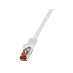 LogiLink Patch Cable PrimeLine Cat.6 S/FTP 0.5m White CQ2021S