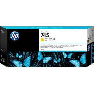 HP 745 Cartouche d´encre Jaune 300 ml F9K02A
