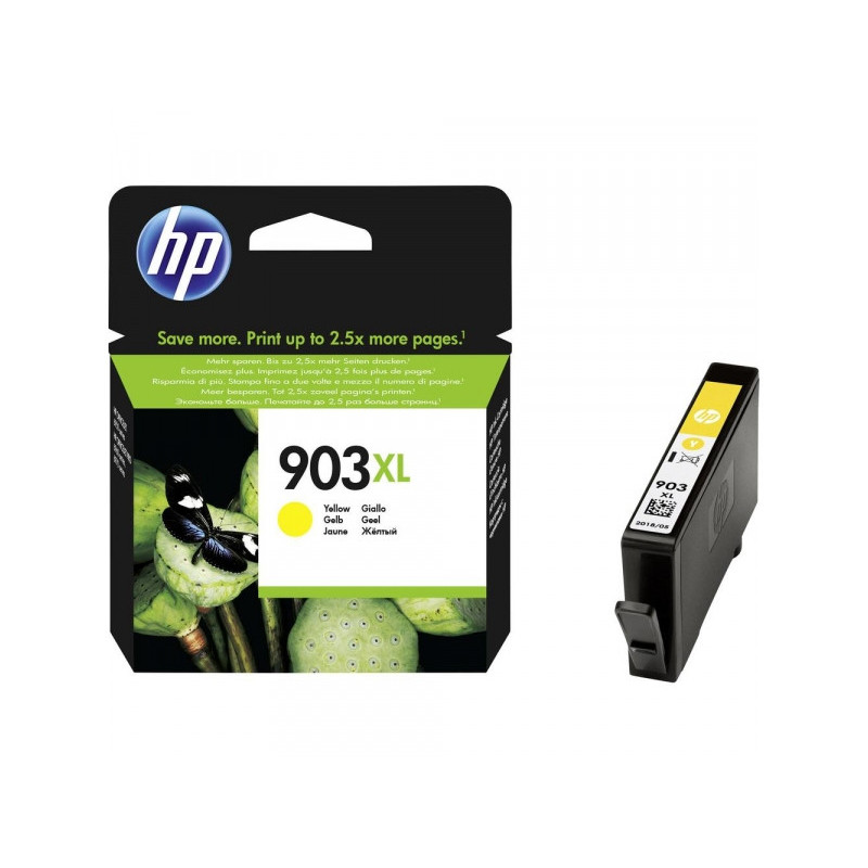 HP 903XL Cartouche d´impression Jaune High Yield 825 pages T6M11AE#BGX HP 903XL Cartouche d´impression Jaune High Yield 825 pages T6M11AE#BGX