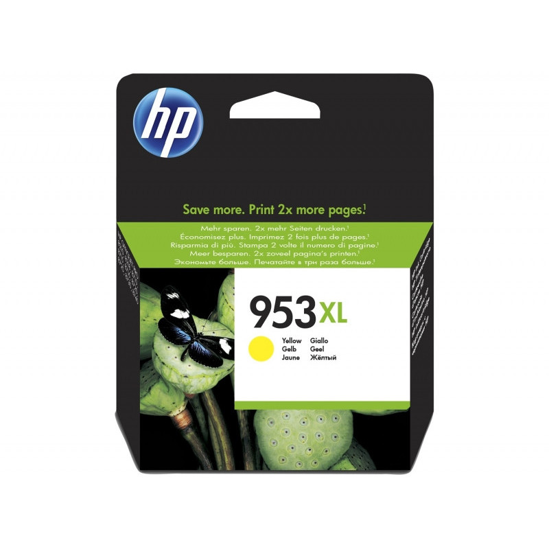 HP 953 XL Cartouche d´impression Jaune 1.600 pages F6U18AE#BGX