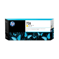 HP 728 300-ml Cartouche d´impression Jaune F9K15A
