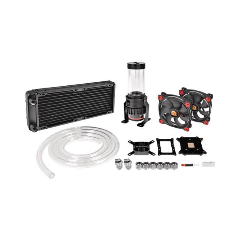 Thermaltake Cooler Pacific R240 D5 Soft Tube LCS Kit CL-W196-CU00RE-A Thermaltake Cooler Pacific R240 D5 Soft Tube LCS Kit CL-W196-CU00RE-A