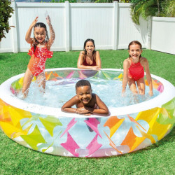 Piscina Hinchable Intex 840 L 229 x 56 x 229 cm (2 Unidades)