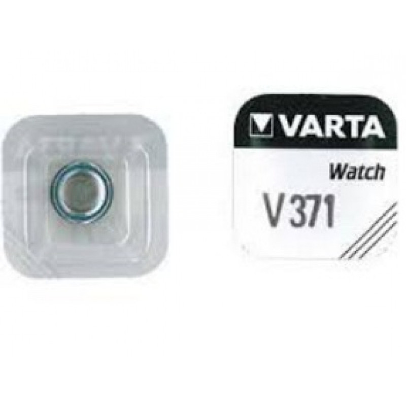Varta Batterie Silver Oxide Knopfzelle 371 Retail (10pcs) 00371 101 111 Varta Batterie Silver Oxide Knopfzelle 371 Retail (10pcs) 00371 101 111
