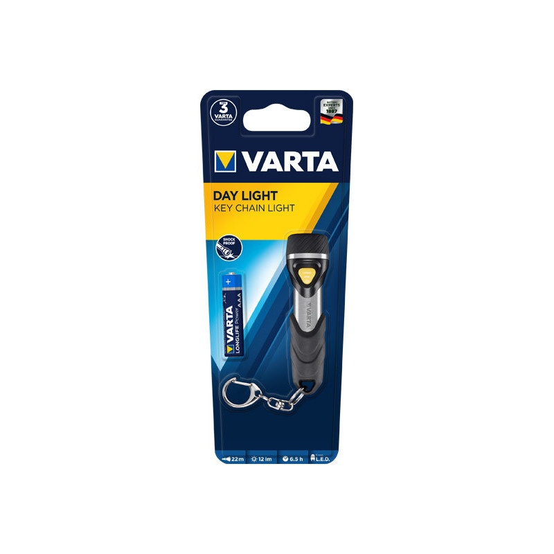 Varta LED Lampe de poche Day Light Porte clé 16605 101 421 Varta LED Lampe de poche Day Light Porte clé 16605 101 421