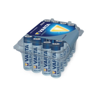 Varta Pack de 24 Piles Alcalines Micro AAA Energy 04103 229 224