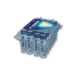 Varta Pack de 24 piles Alcalines Mignon AA Energy Retail-Box  04106 229 224
