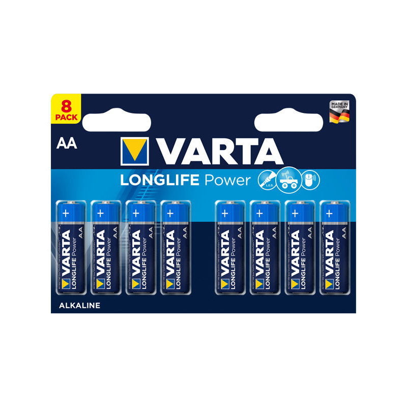 Varta battery Alkaline AA Longlife Power (04906 121 418)