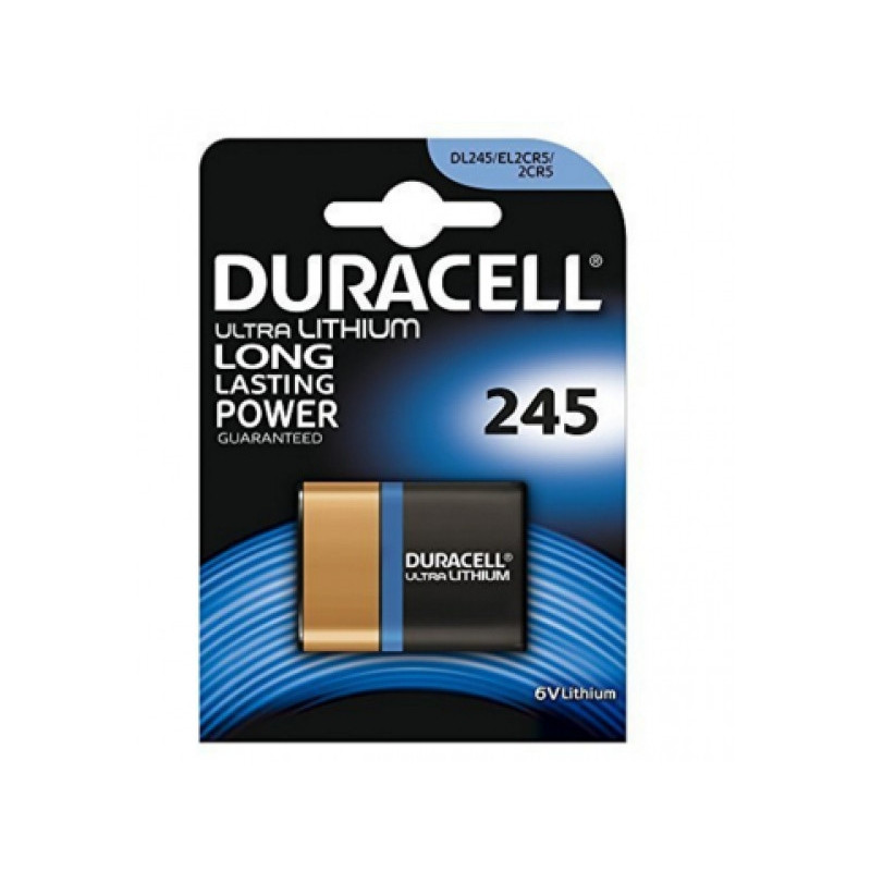 Duracell Batterie Lithium Photo 2CR5 6V Ultra Blister (1-Pack) 245105 Duracell Batterie Lithium Photo 2CR5 6V Ultra Blister (1-Pack) 245105