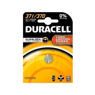 Duracell Batterie Silver Oxide Knopfzelle 371/370 Blister (1-Pack) 067820