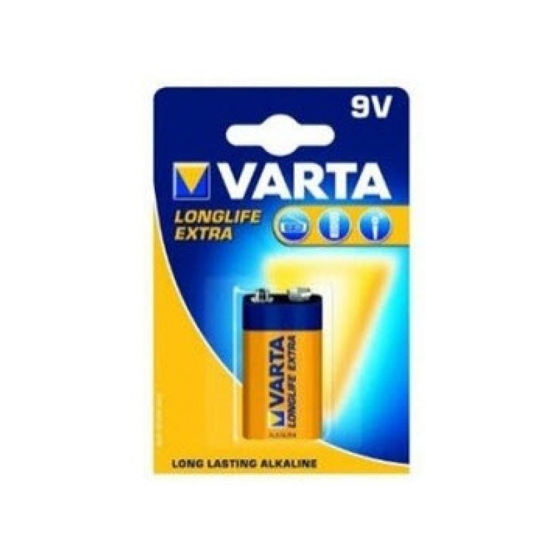 Varta Batterie Alkaline E-Block 6LR61 9V Blister (1-Pack) 04122 101 411 Varta Batterie Alkaline E-Block 6LR61 9V Blister (1-Pack) 04122 101 411