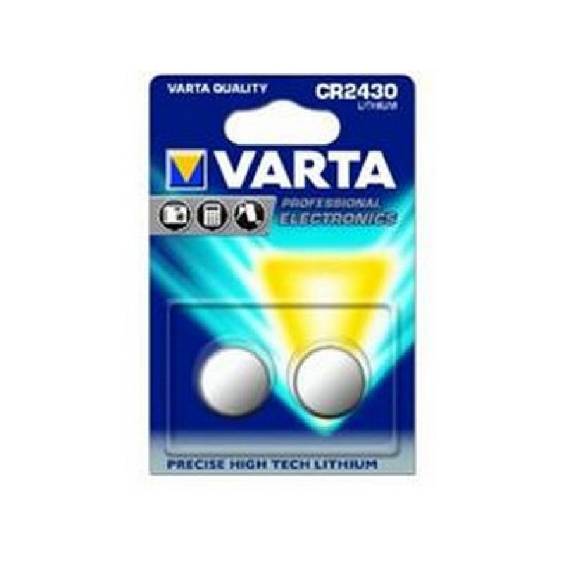 Varta Batterie Lithium Knopfzelle CR2430 Blister (2-Pack) 06430 101 402 Varta Batterie Lithium Knopfzelle CR2430 Blister (2-Pack) 06430 101 402