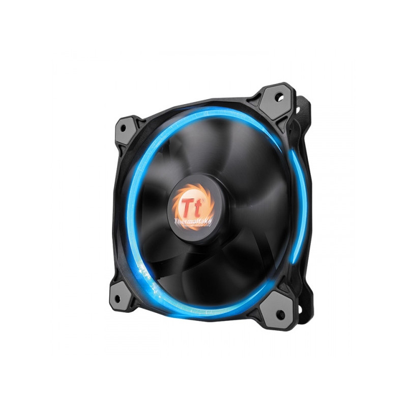 Thermaltake PC- Case Fan Riing 12 LED RGB SET of 3 Fans CL-F042-PL12SW-B Thermaltake PC- Case Fan Riing 12 LED RGB SET of 3 Fans CL-F042-PL12SW-B