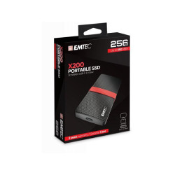 Emtec external SSD X200 Power Plus 256GB - USB 3.1