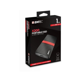 Emtec externe SSD X200 Power Plus 1TB - 3.1