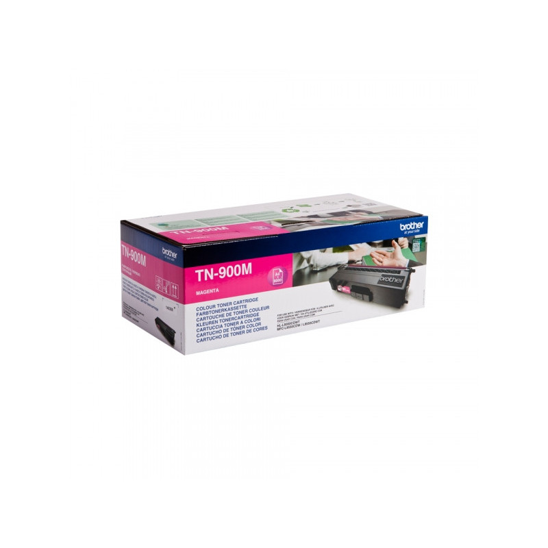 Brother TN-900M - 6000 pages - Magenta - 1 pièce(s) TN900M Brother TN-900M - 6000 pages - Magenta - 1 pièce(s) TN900M