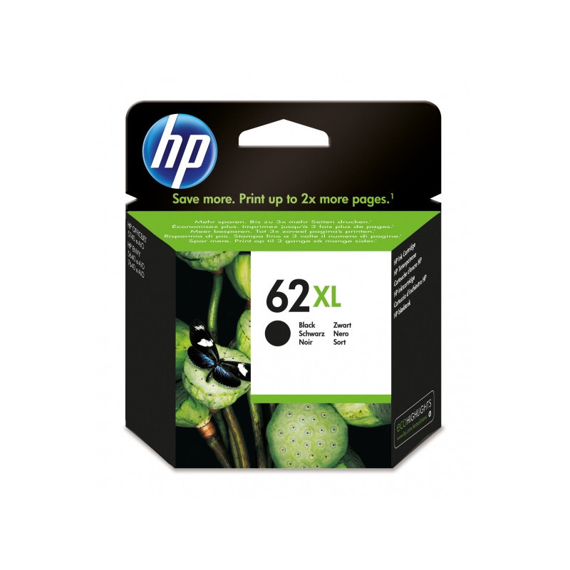 HP Tinte schwarz 62XL C2P05AE | HP - C2P05AE