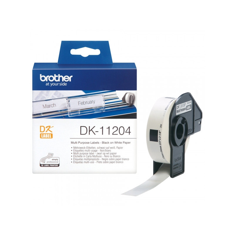 Brother Adresstiketten DK11204 | Brother - DK11204 Brother Adresstiketten DK11204 | Brother - DK11204
