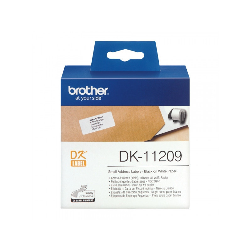 Brother Adress Etikettenrolle DK11209 | - DK11209 Brother Adress Etikettenrolle DK11209 | - DK11209