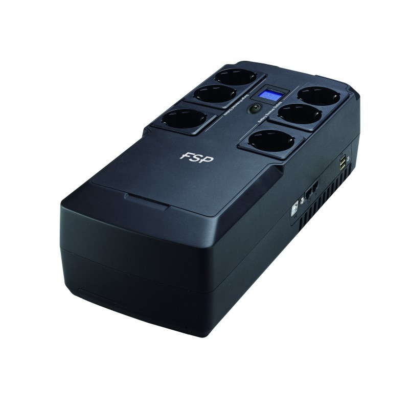 FSP USV NanoFit 600 600VA 360W LED 2xUSB PPF3602301