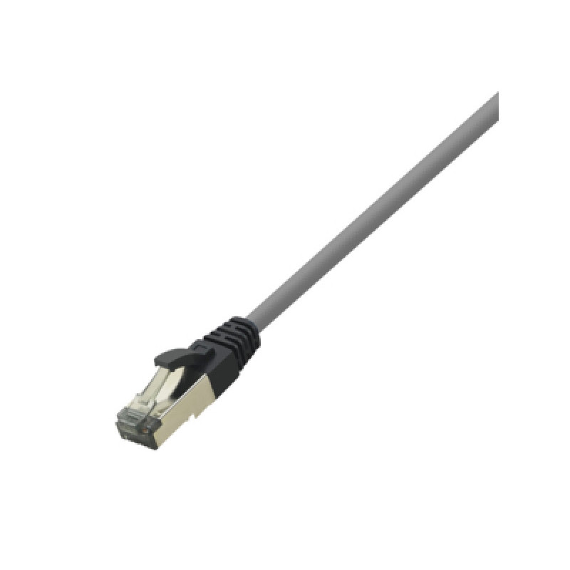 Câble LogiLink Prmium Cat.8.1 gris clair 2.00m CQ8052S Câble LogiLink Prmium Cat.8.1 gris clair 2.00m CQ8052S