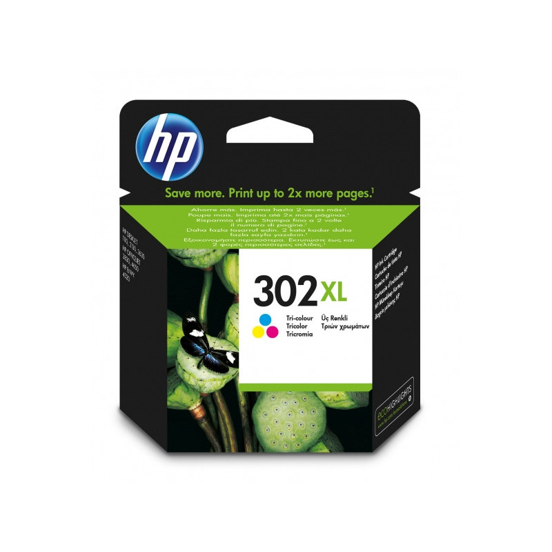 HP Tinte 302XL Gelb.Cyan.Magenta F6U67AE | - F6U67AE HP Tinte 302XL Gelb.Cyan.Magenta F6U67AE | - F6U67AE