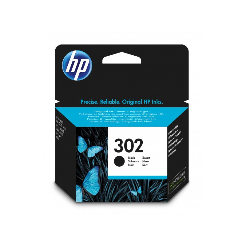HP Tinte 302 Schwarz F6U66AE | - F6U66AE HP Tinte 302 Schwarz F6U66AE | - F6U66AE
