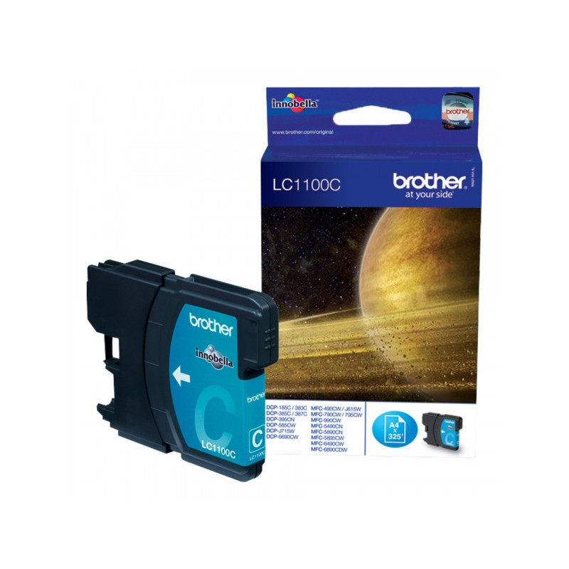 Brother LC LC1100C - Ink Cartridge Original - cyan - 5.5 ml LC1100C