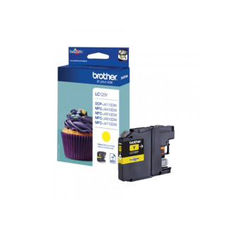 Brother Tinte yellow LC123Y | Brother - LC123Y