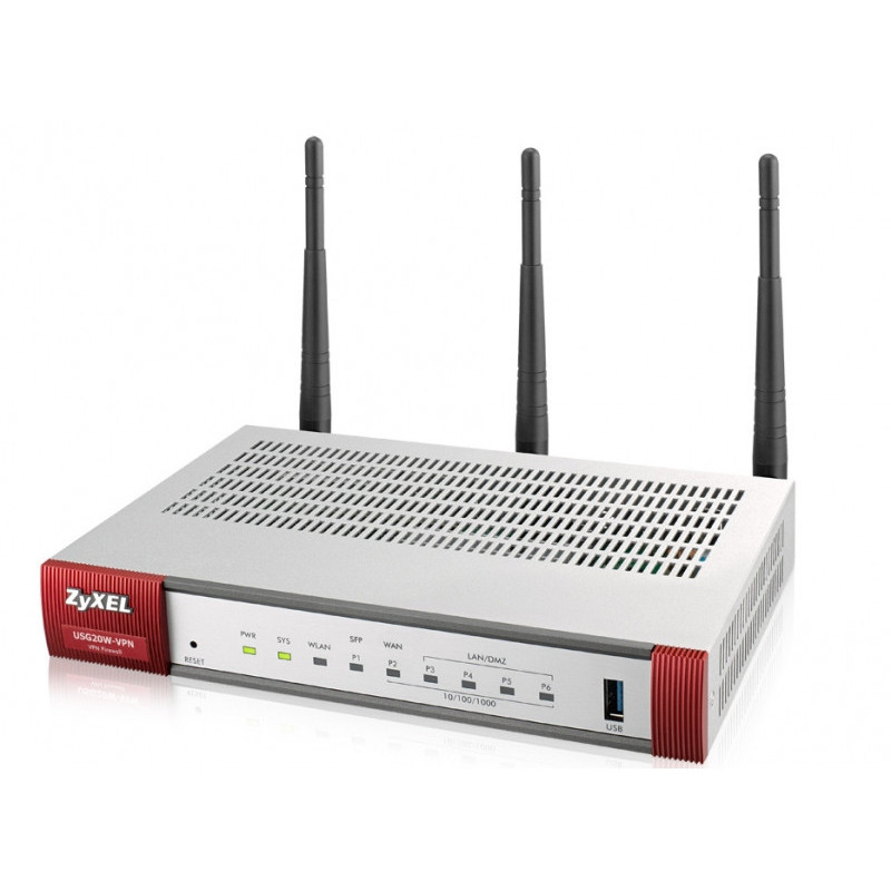Router ZyXEL ZyWALL USG 20W-VPN Firewall Appliance 5xSSL USG20W-VPN-EU0101F