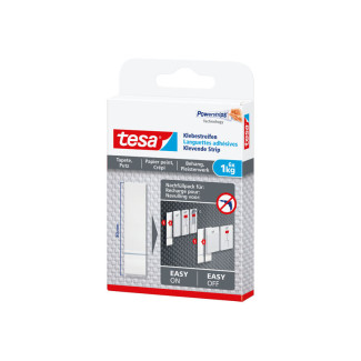 Tesa Clou adhésif pour papier peint & plâtre 0.5kg  2x 0.5kg (77772-00000)