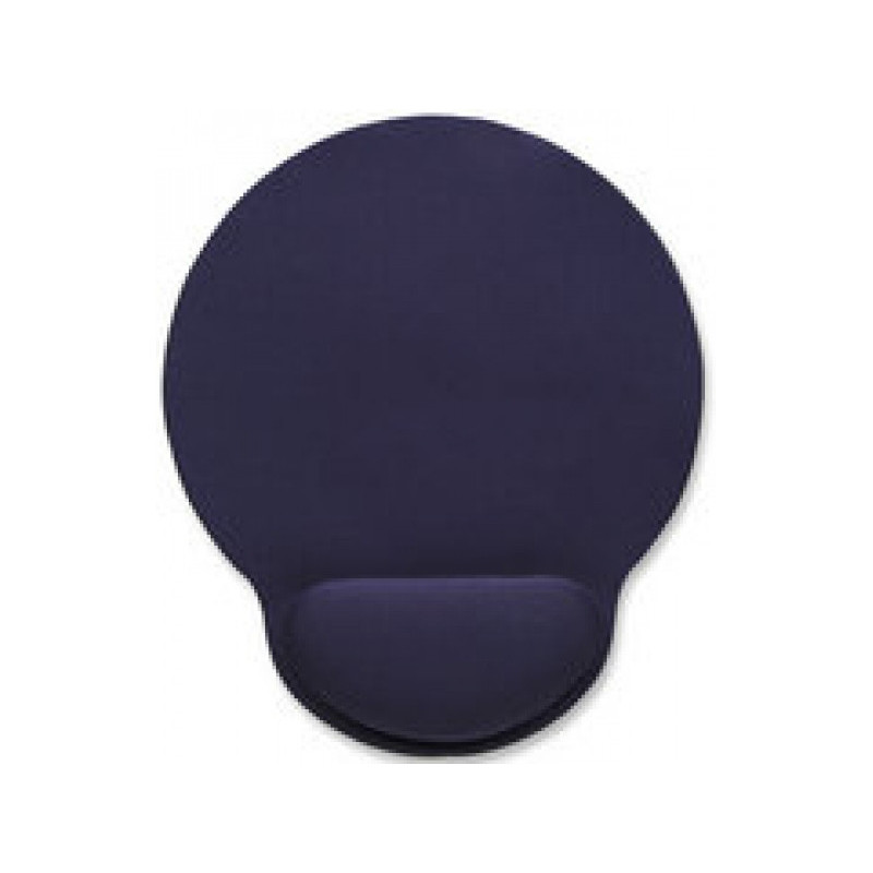 Manhattan Mauspad Schaumstoff mit Handballenauflage blau 434386 Manhattan Mauspad Schaumstoff mit Handballenauflage blau 434386