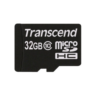 Transcend Micro SDHC Card 32GB UHS1 600x w/Adap. TS32GUSDHC10U1