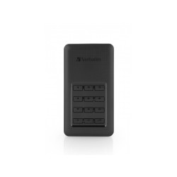Verbatim SSD 256GB Store\'n\'Go Secure Portable 3.1 USB Schwar Retail 53402