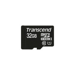 Transcend MicroSD/SDHC Card 32GB UHS1 w/o Adapt. TS32GUSDCU1