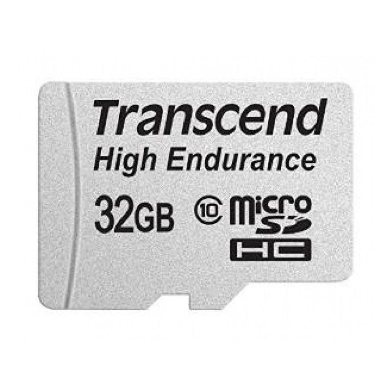 Transcend MicroSD/SDHC Card 32GB High Endurance Cla.10 TS32GUSDHC10V Transcend MicroSD/SDHC Card 32GB High Endurance Cla.10 TS32GUSDHC10V