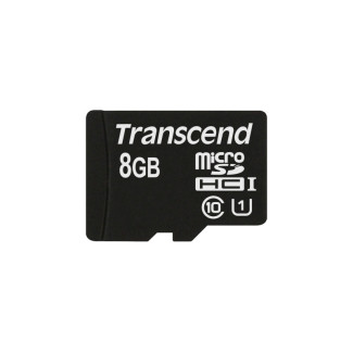 Transcend MicroSD Card  8GB SDHC UHS1 (ohne Adapter) TS8GUSDCU1