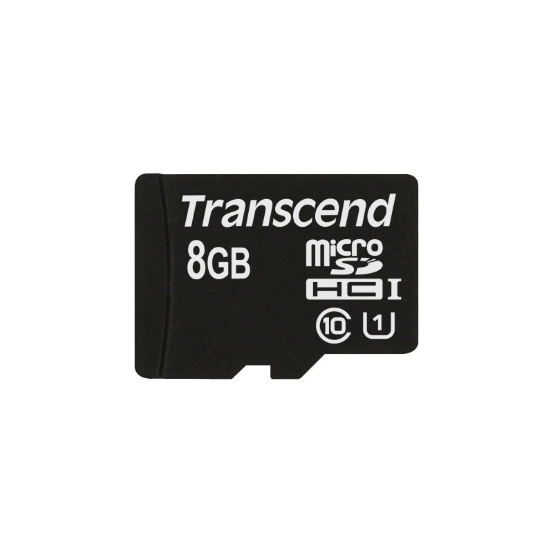 Transcend MicroSD Card  8GB SDHC UHS1 (ohne Adapter) TS8GUSDCU1
