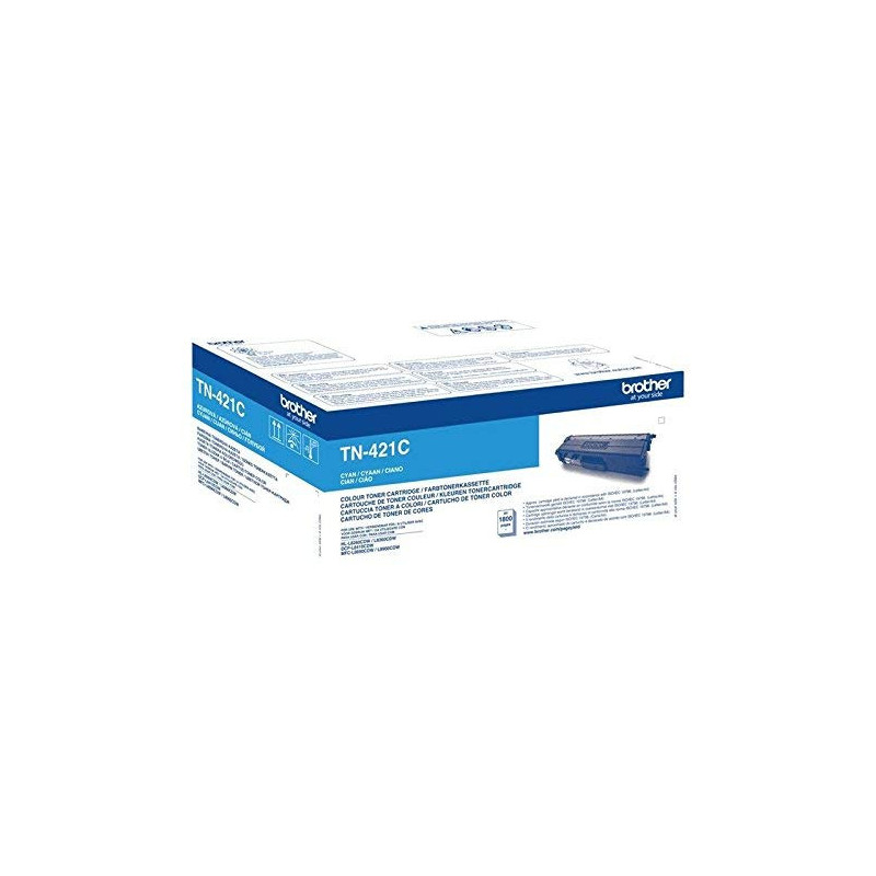 Brother Cartouche de toner Original Cyan 1 pièce(s) TN421C Brother Cartouche de toner Original Cyan 1 pièce(s) TN421C