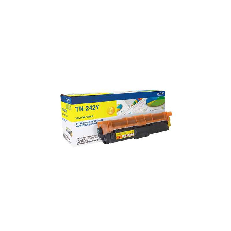 Brother Toner gelb Original Toner Cartridge TN242Y Brother Toner gelb Original Toner Cartridge TN242Y