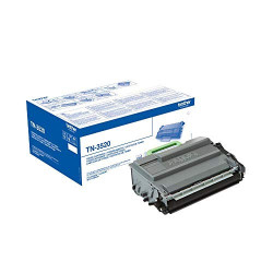 Brother Cartouche de toner Original Noir 1 pièce(s) TN3520