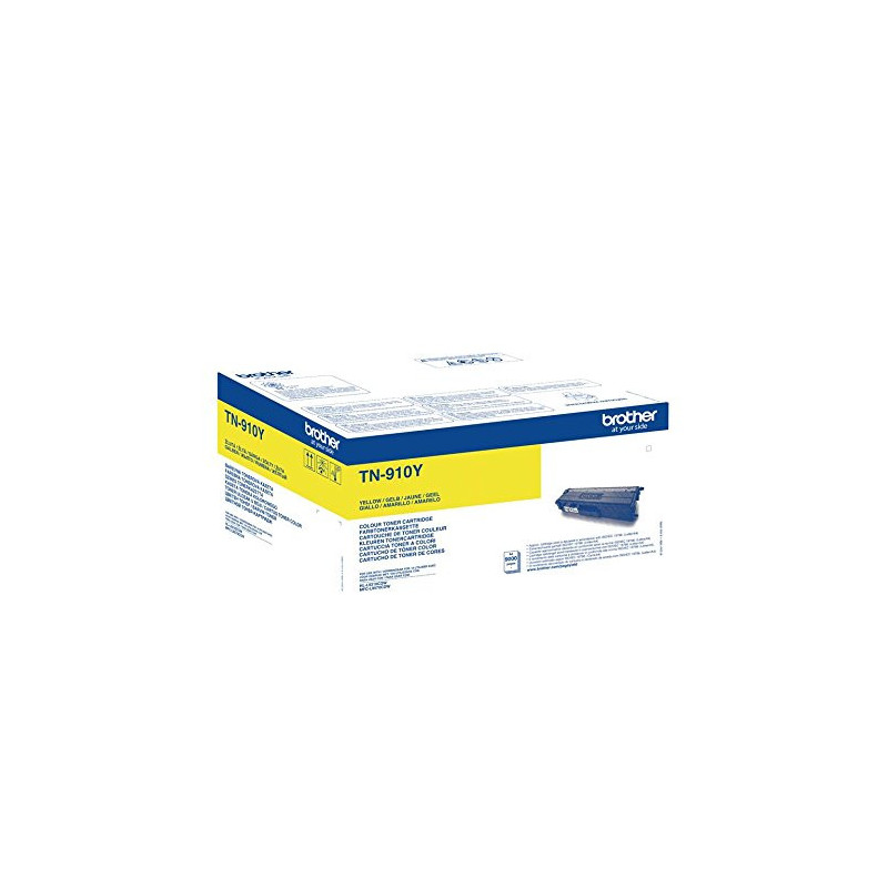 Brother Cartouche de toner Original Jaune 1 pièce(s) TN910Y